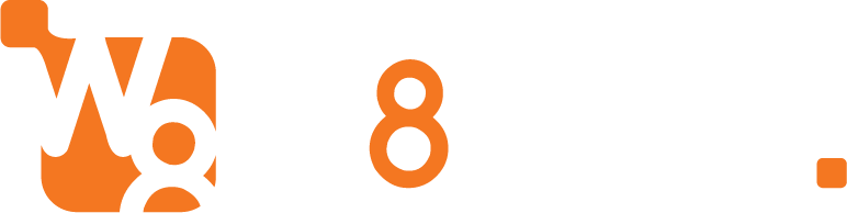 logo orange and white